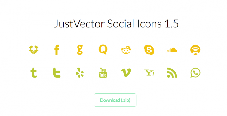 Free Vector Social Media Icons Set | Only Graphic Design.